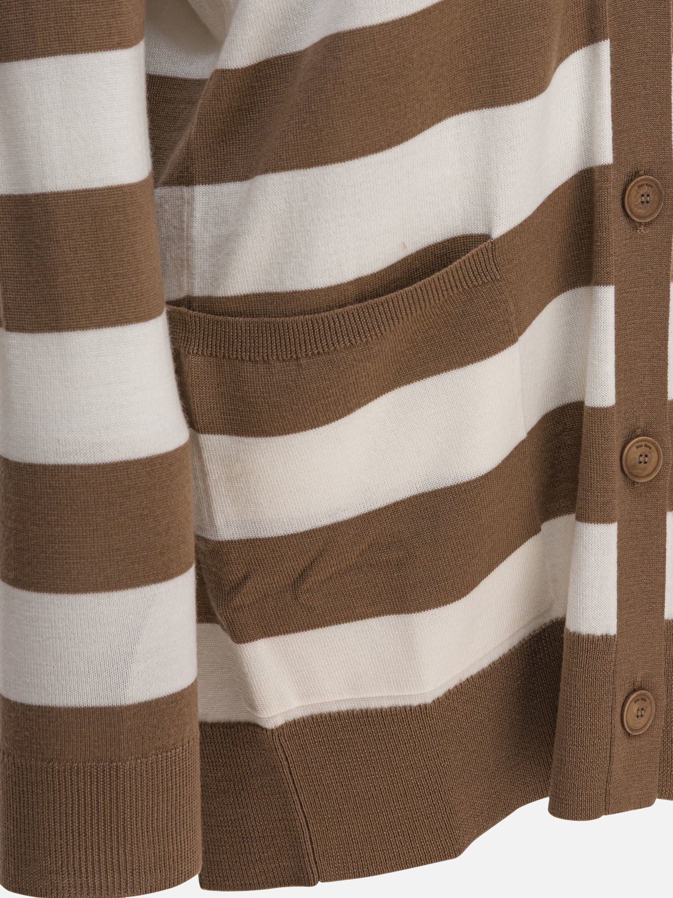 Cardigans Striped  Brown - Max Mara Women | PDP | VIETTI Online Store | thumbnail_4