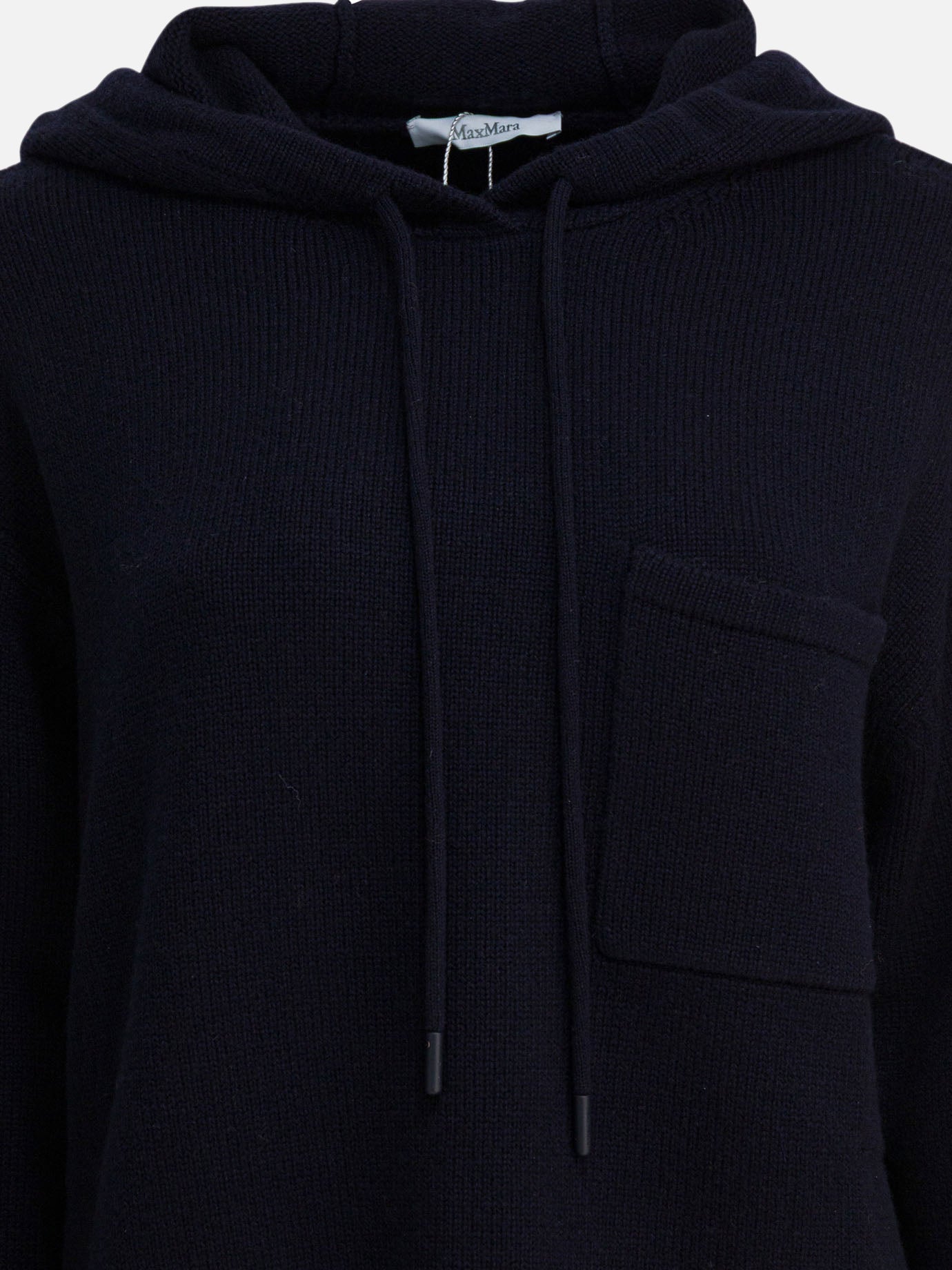 Hooded sweaters Solid colour  Blue - Max Mara Women | PDP | VIETTI Online Store | Zoom-Modal_3
