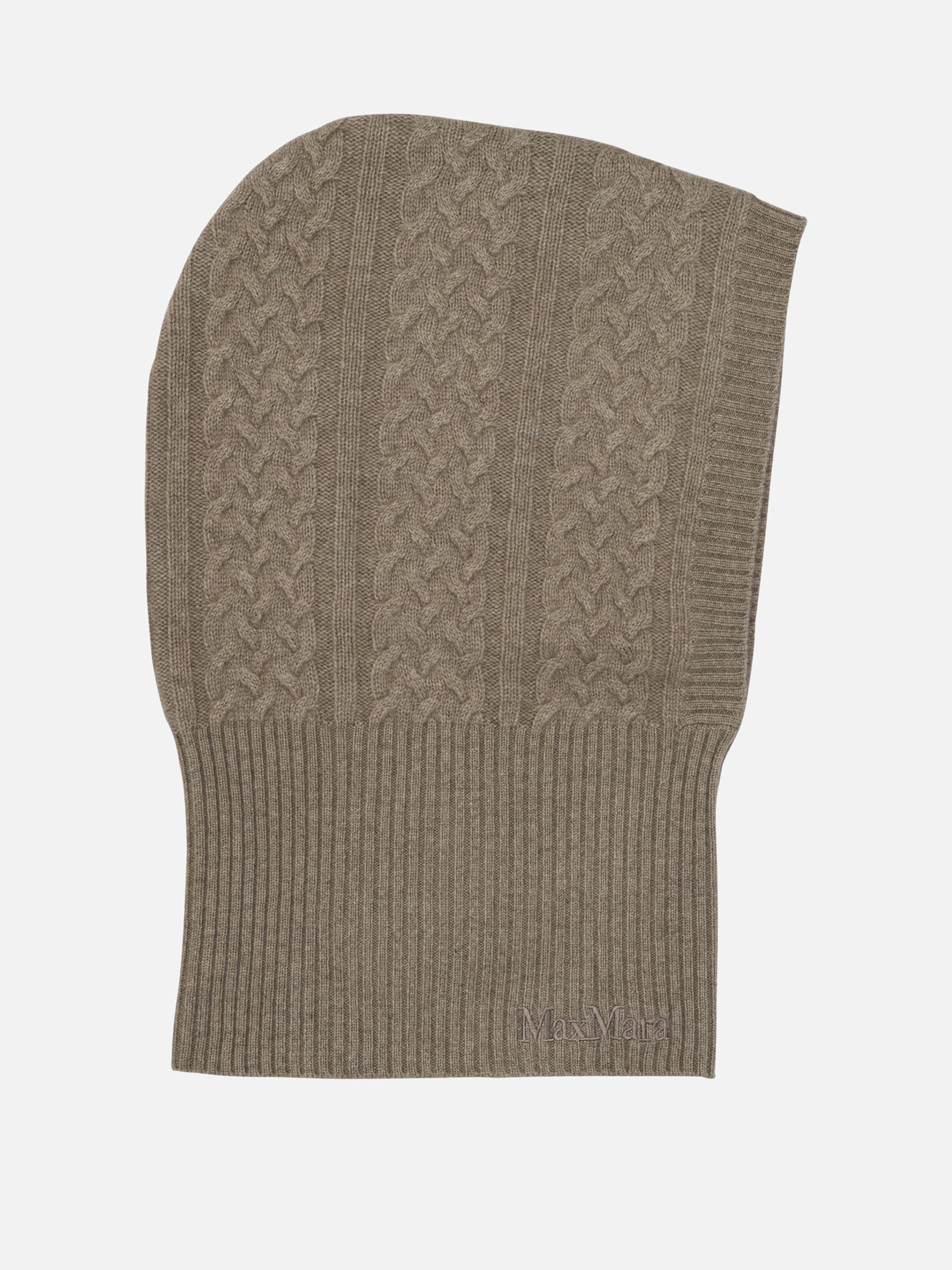Beanies 100% cashmere  Beige - Max Mara Women | PDP | VIETTI Online Store | thumbnail_2