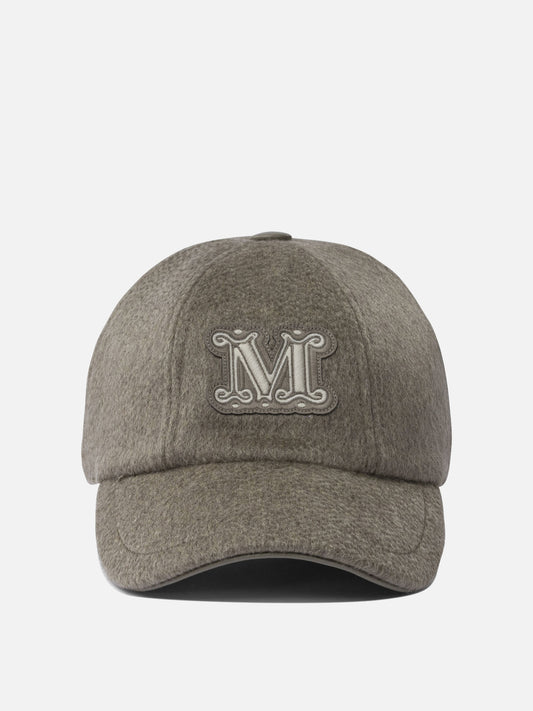 Trucker caps 100% cashmere  Grey - Max Mara Women | PLP | VIETTI Online Store 

