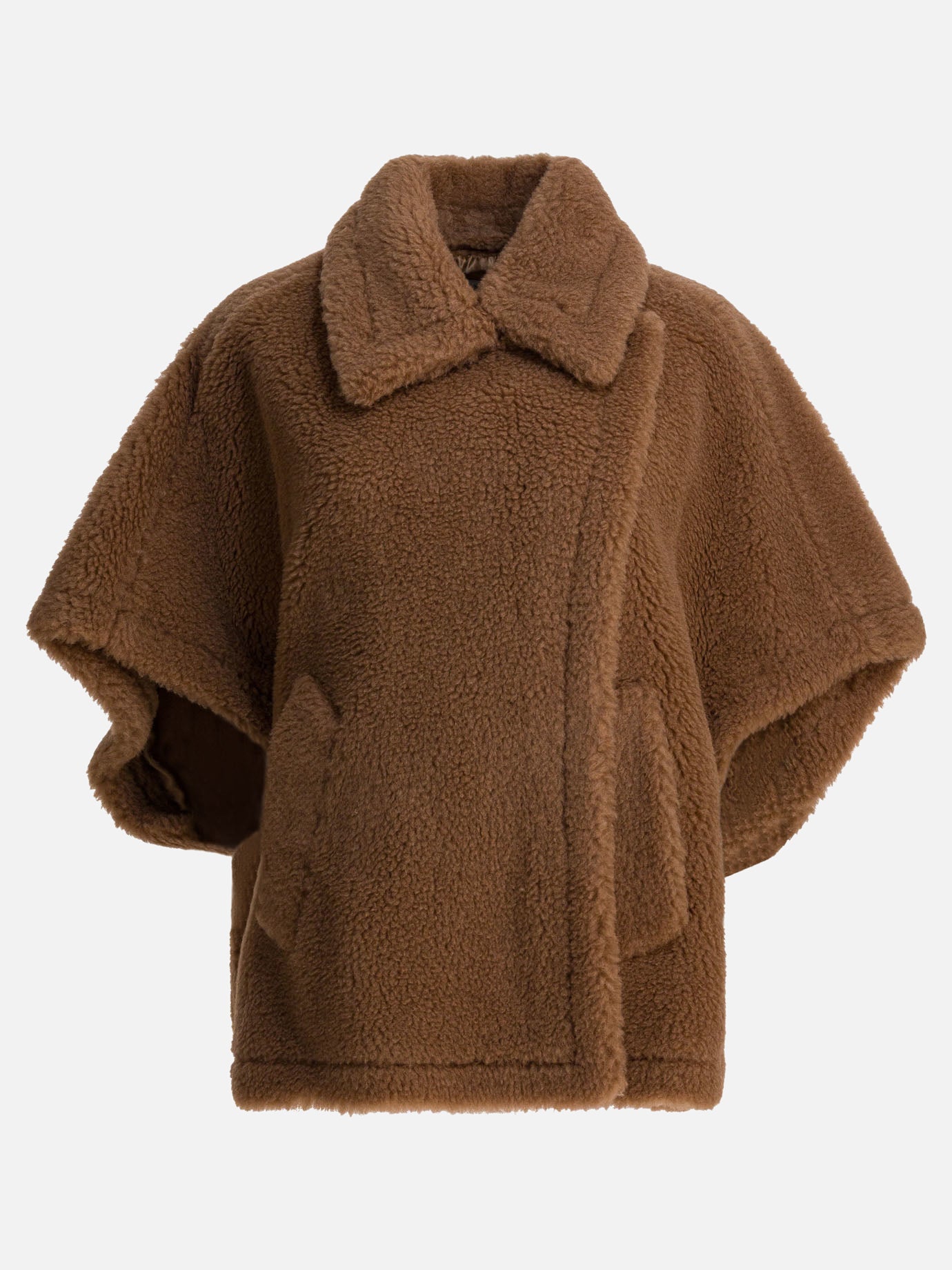 Capes Solid colour  Brown - Max Mara Women | PDP | VIETTI Online Store | Zoom-Modal
