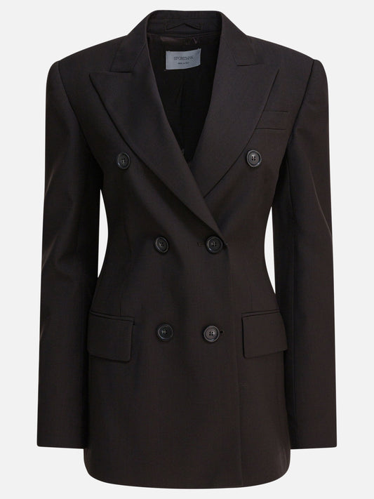 Blazers Solid colour  Brown - Max Mara Sportmax Women | PLP | VIETTI Online Store 
