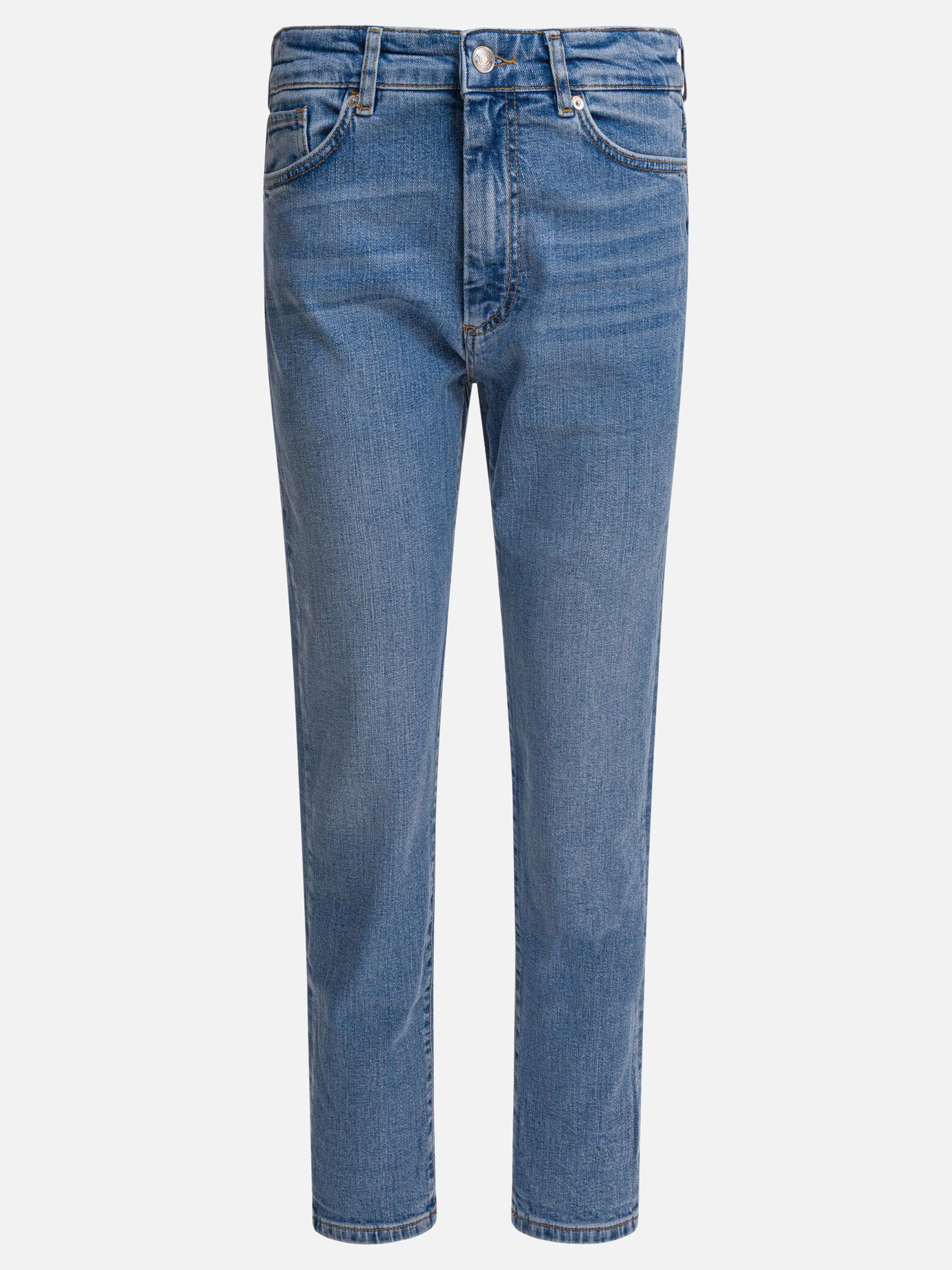 Straight-leg jeans Solid colour  Blue - Max Mara Sportmax Women | PDP | VIETTI Online Store | Zoom-Modal
