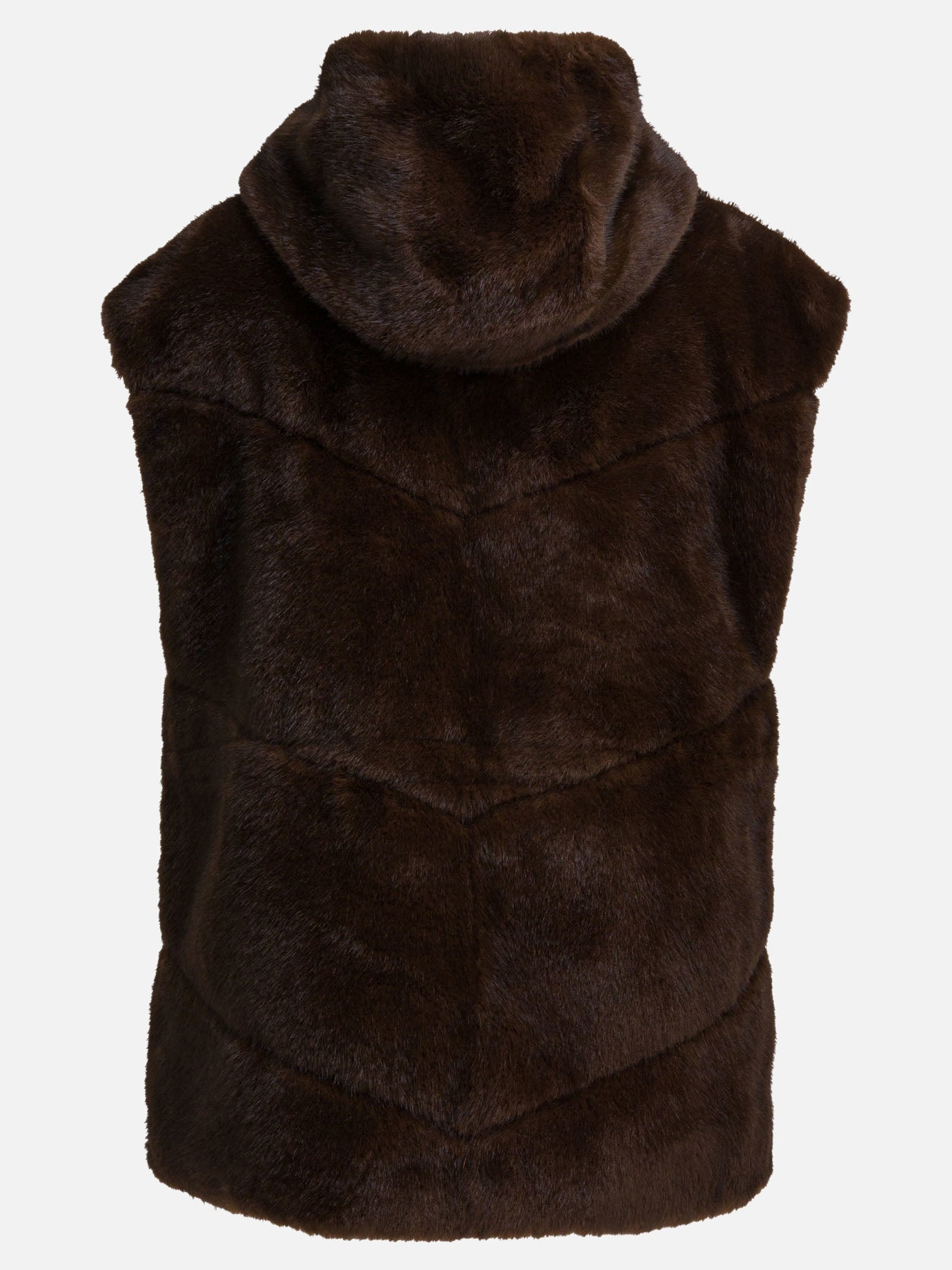 Vest jackets Solid colour  Brown - Max&amp;Moi Women | PDP | VIETTI Online Store | thumbnail_2