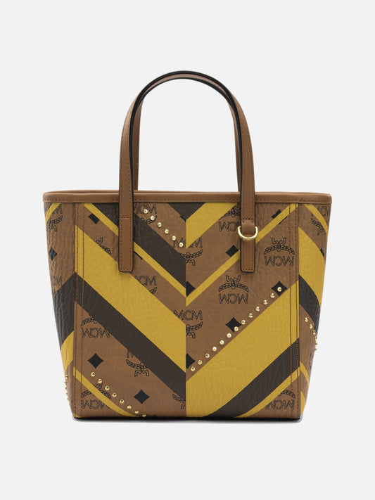 Mini bags 60% polyurethane 30% polyester 10% cotton  Brown - Mcm Women | PLP | VIETTI Online Store 
