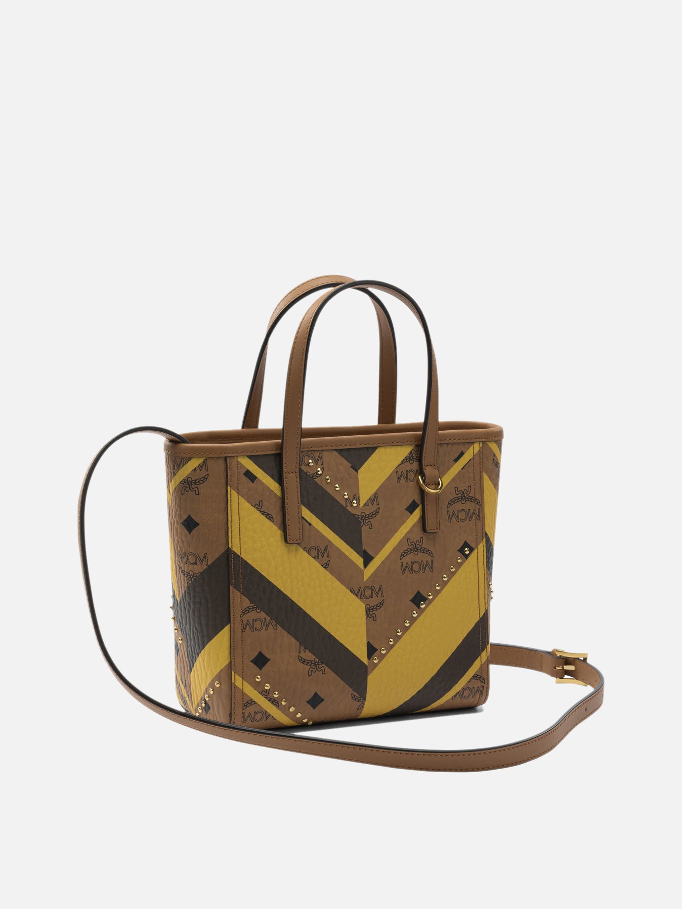 Small bags 60% polyurethane 30% polyester 10% cotton  Brown - Mcm Women | PDP | VIETTI Online Store | Zoom-Modal_2
