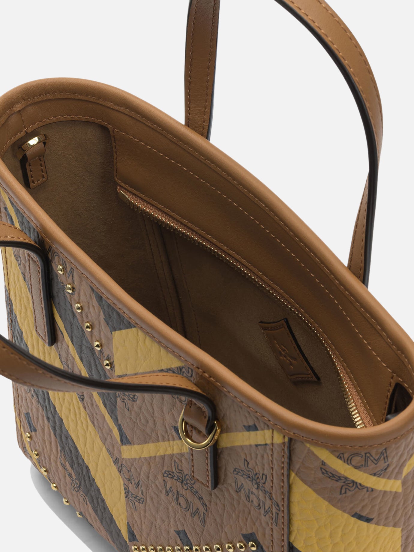 Small bags 60% polyurethane 30% polyester 10% cotton  Brown - Mcm Women | PDP | VIETTI Online Store | Zoom-Modal_5
