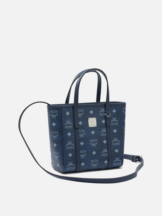 Mini bags 63% polyurethane 20% polyester 17% cotton  Blue - Mcm Women | PLP | VIETTI Online Store | 2
