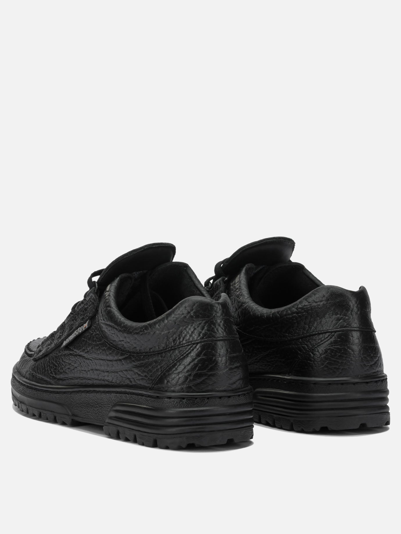 Low top sneakers 100% leather - 100% fabric - 100% rubber  Black - Mephisto Men | PDP | VIETTI Online Store | Zoom-Modal_4
