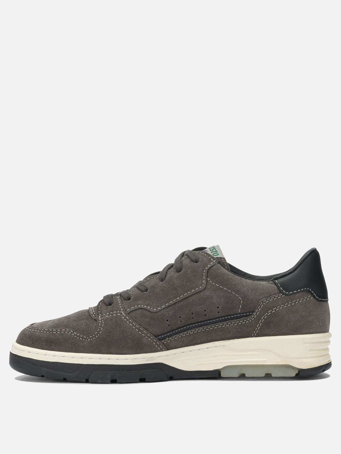 Low top sneakers 100% leather - 100% rubber  Grey - Mephisto Men | PDP | VIETTI Online Store | Zoom-Modal_3
