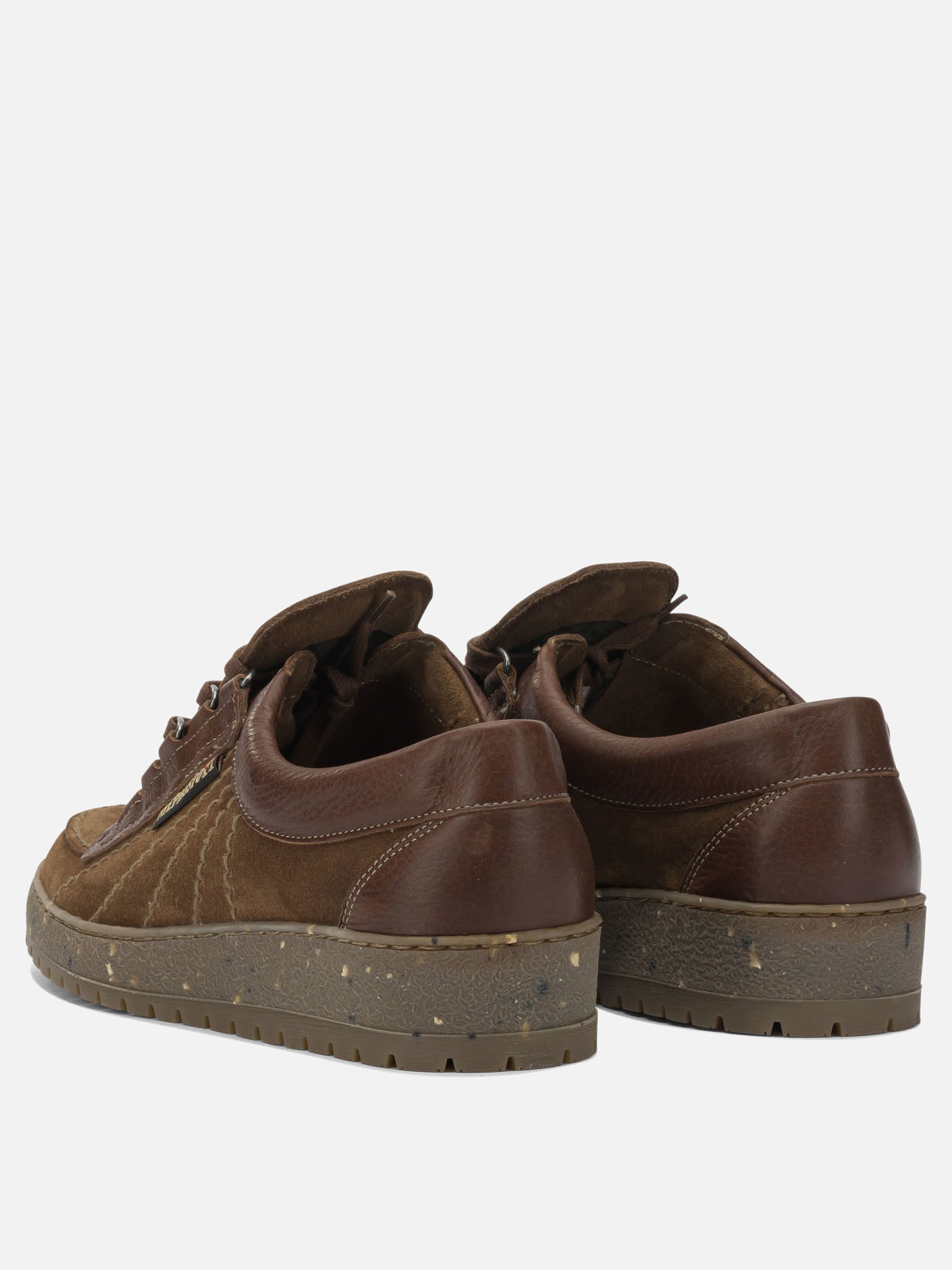 Low top sneakers 100% leather - 100% rubber  Brown - Mephisto Men | PDP | VIETTI Online Store | thumbnail_4
