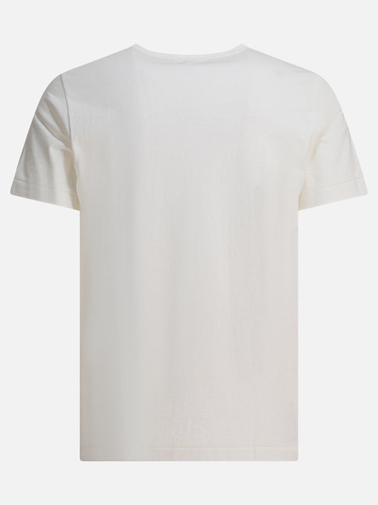 Crewneck t-shirts Solid colour  White - Merz b. Schwanen Men | PDP | VIETTI Online Store | 2
