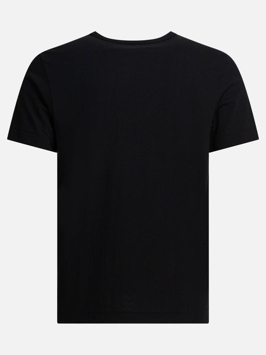 Crewneck t-shirts Solid colour  Black - Merz b. Schwanen Men | PDP | VIETTI Online Store | 2
