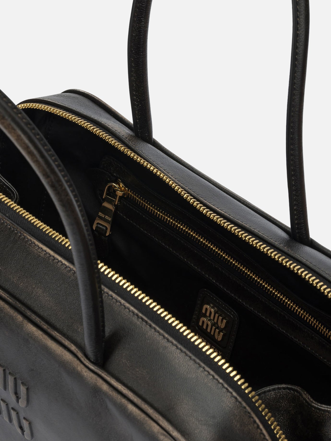Medium bags Logo  Brown - Miu Miu Women | PDP | VIETTI Online Store | thumbnail_5