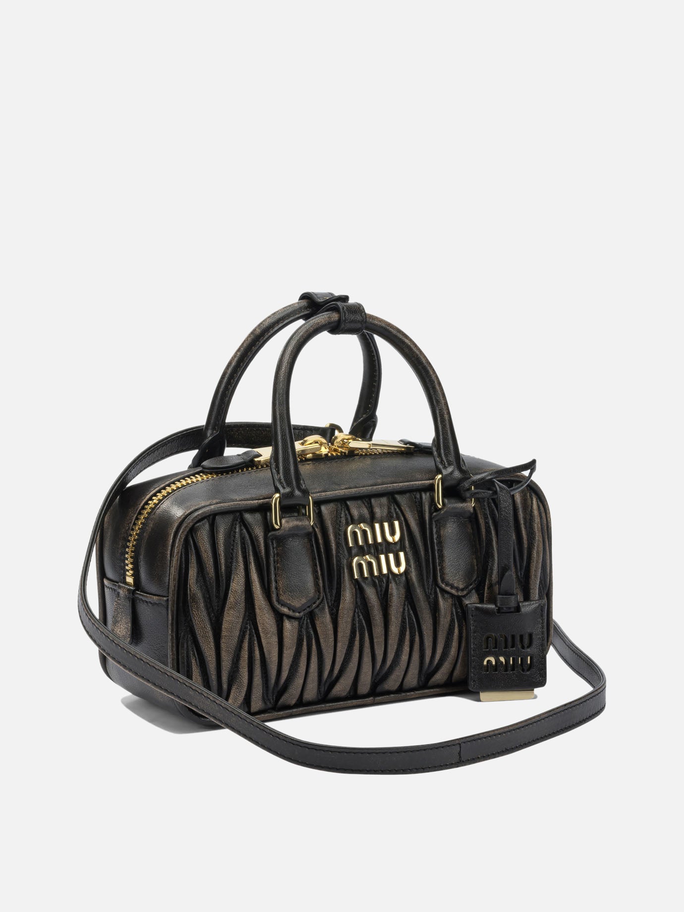 Small bags 100% lamb leather  Brown - Miu Miu Women | PDP | VIETTI Online Store | thumbnail_2