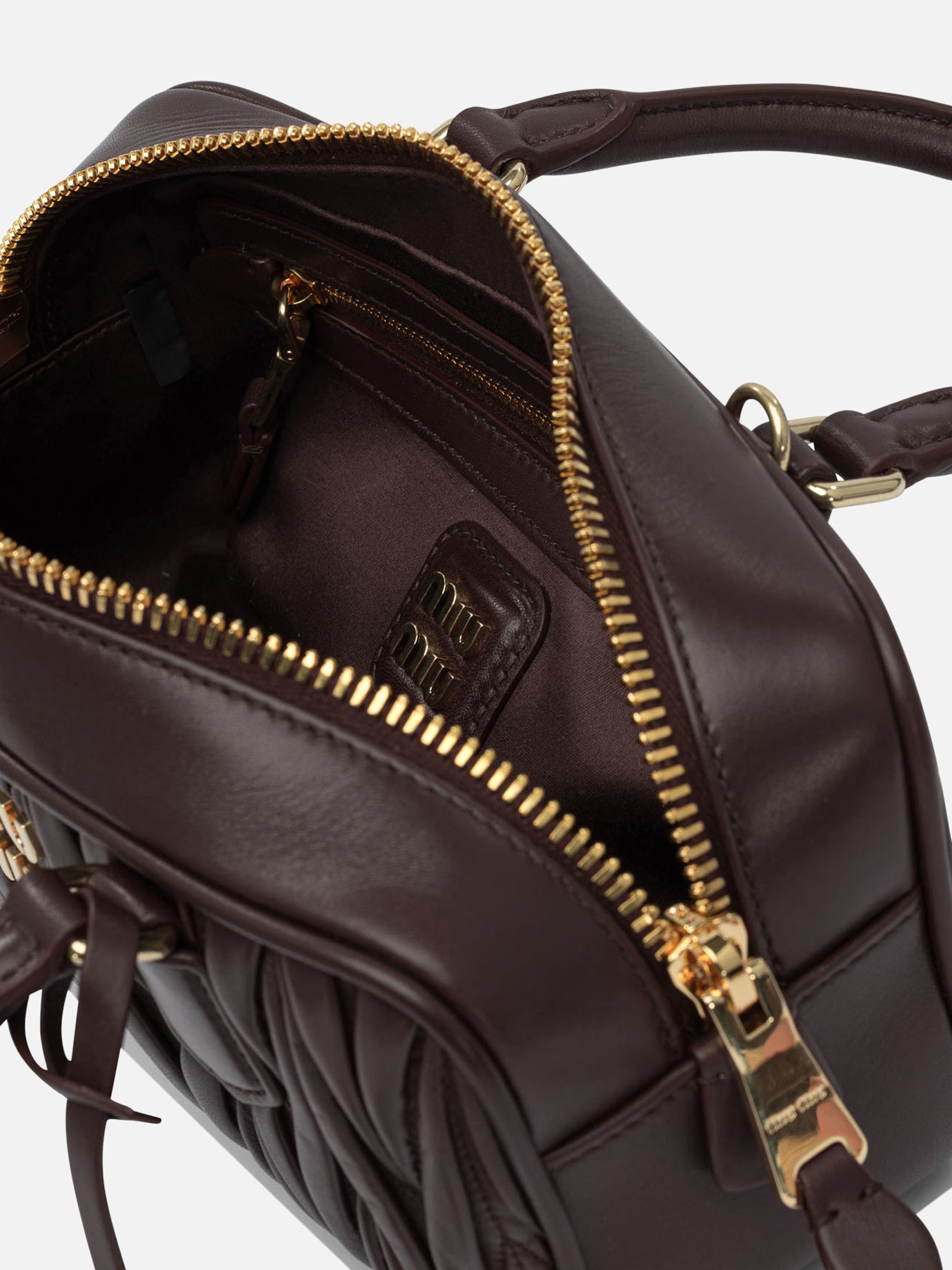 Small bags Logo  Brown - Miu Miu Women | PDP | VIETTI Online Store | thumbnail_5