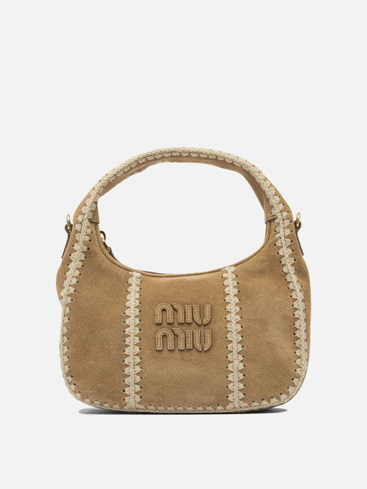 Small bags 100% calf leather  Brown - Miu Miu Women | PDP | VIETTI Online Store 
