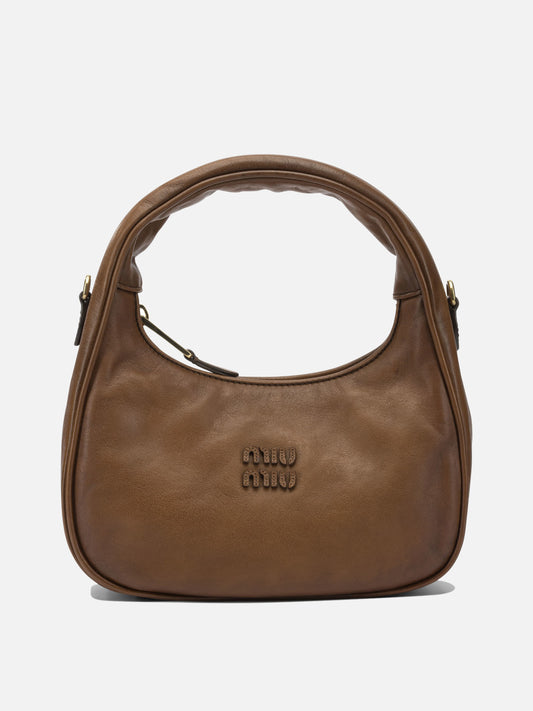 Small bags 100% calf leather  Beige - Miu Miu Women | PDP | VIETTI Online Store 
