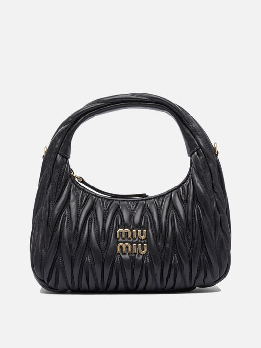 Small bags Logo  Black - Miu Miu Women | PLP | VIETTI Online Store 
