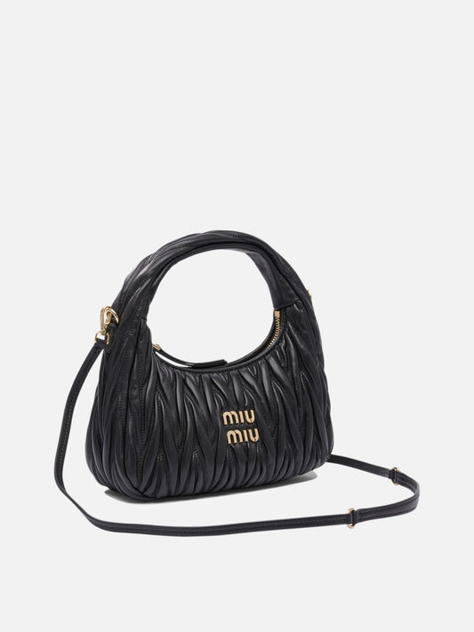 Small bags Logo  Black - Miu Miu Women | PLP | VIETTI Online Store | 2

