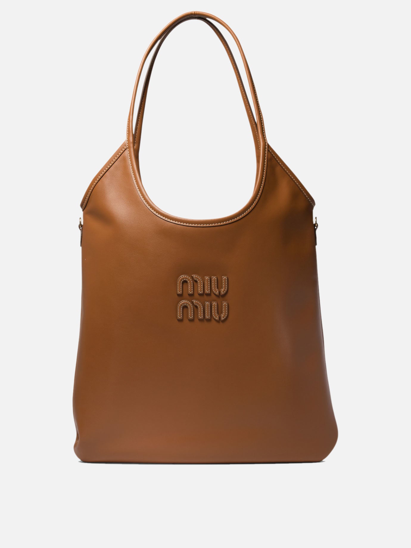 Medium bags 100% calf leather  Brown - Miu Miu Women | PDP | VIETTI Online Store | thumbnail