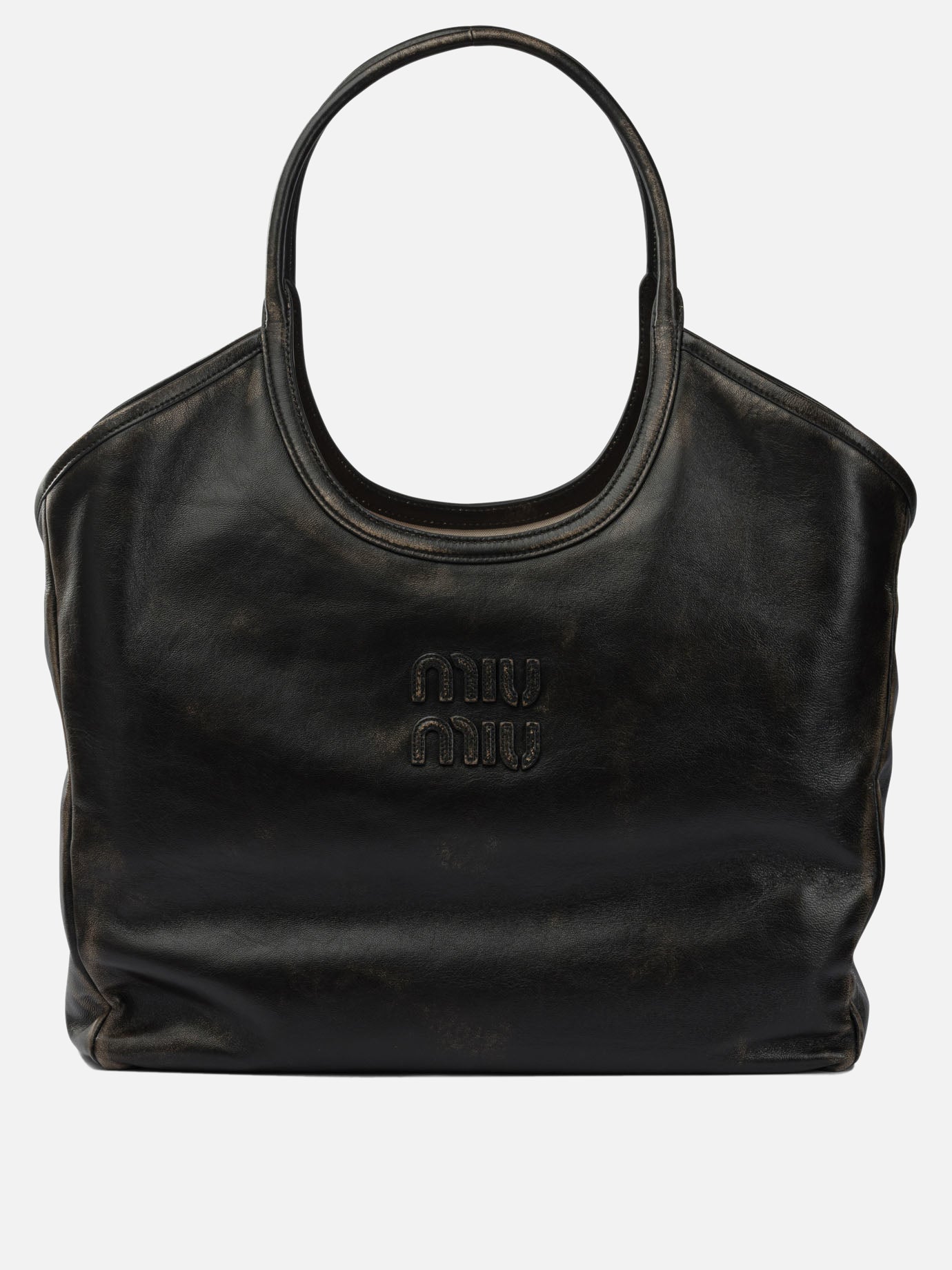 Medium bags 100% lamb leather  Brown - Miu Miu Women | PDP | VIETTI Online Store | Zoom-Modal
