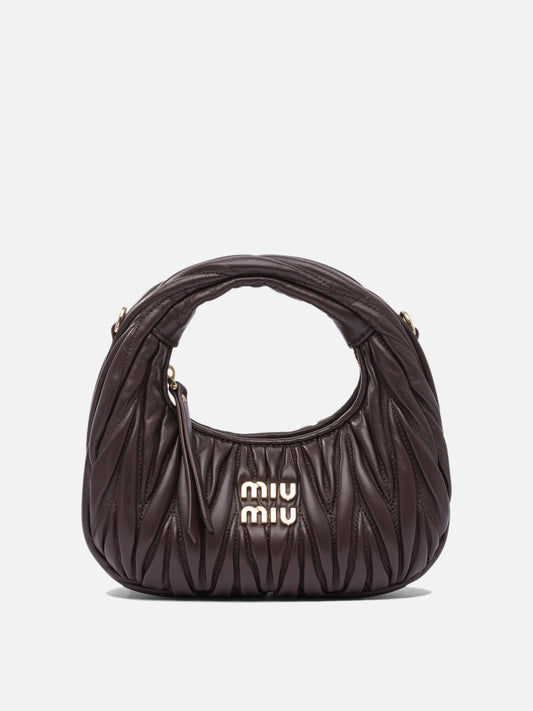 Small bags Logo  Brown - Miu Miu Women | PLP | VIETTI Online Store 
