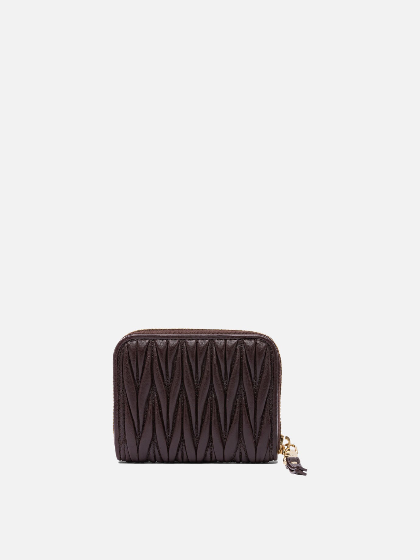 Miu Miu Matelassé nappa leather coin purse 13873769_UNI Brown thumbnail_3