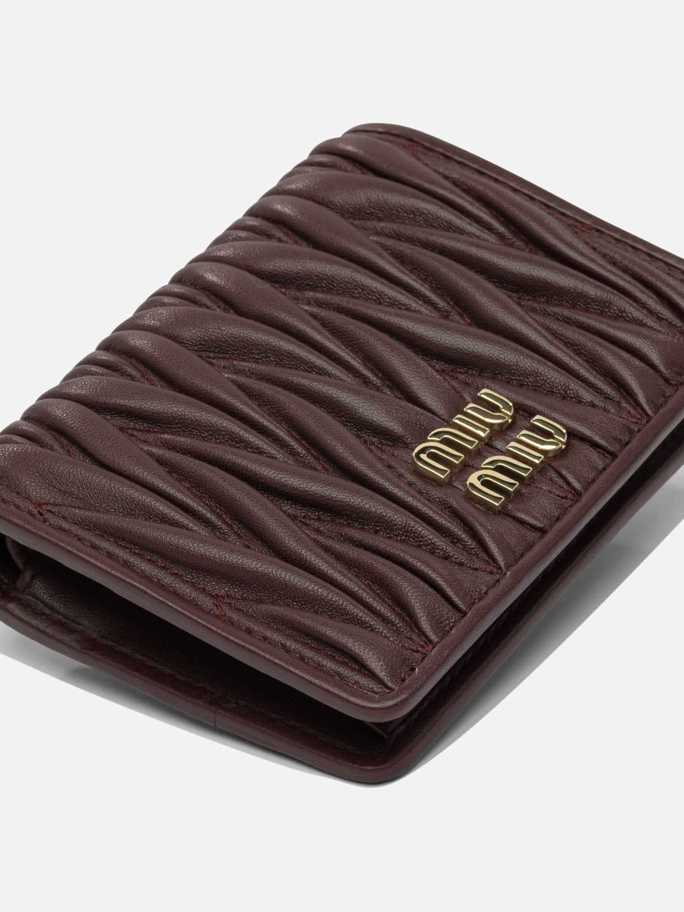 Wallets Logo  Bordeaux - Miu Miu Women | PDP | VIETTI Online Store | thumbnail_4