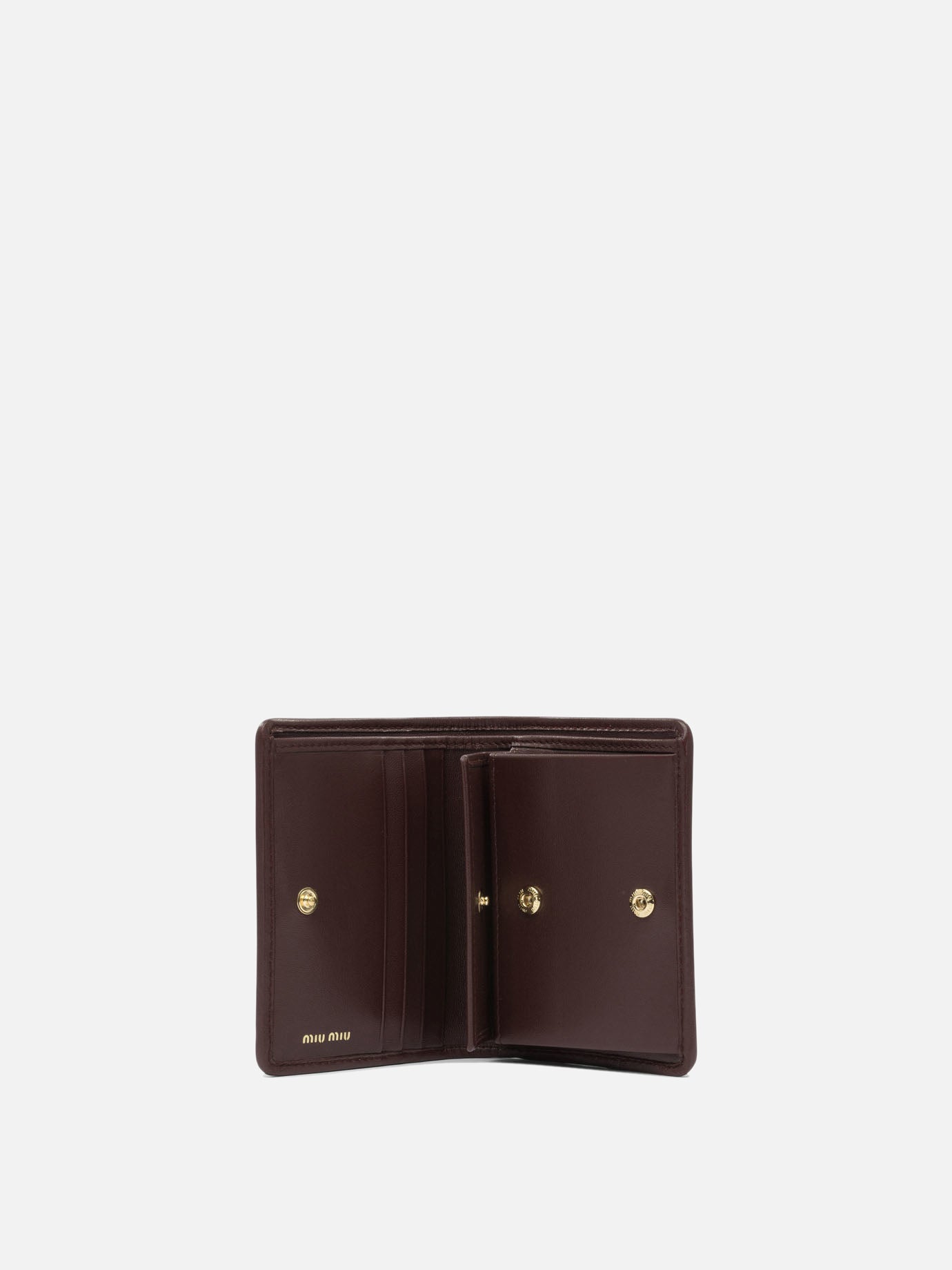 Wallets Logo  Bordeaux - Miu Miu Women | PDP | VIETTI Online Store | thumbnail_5