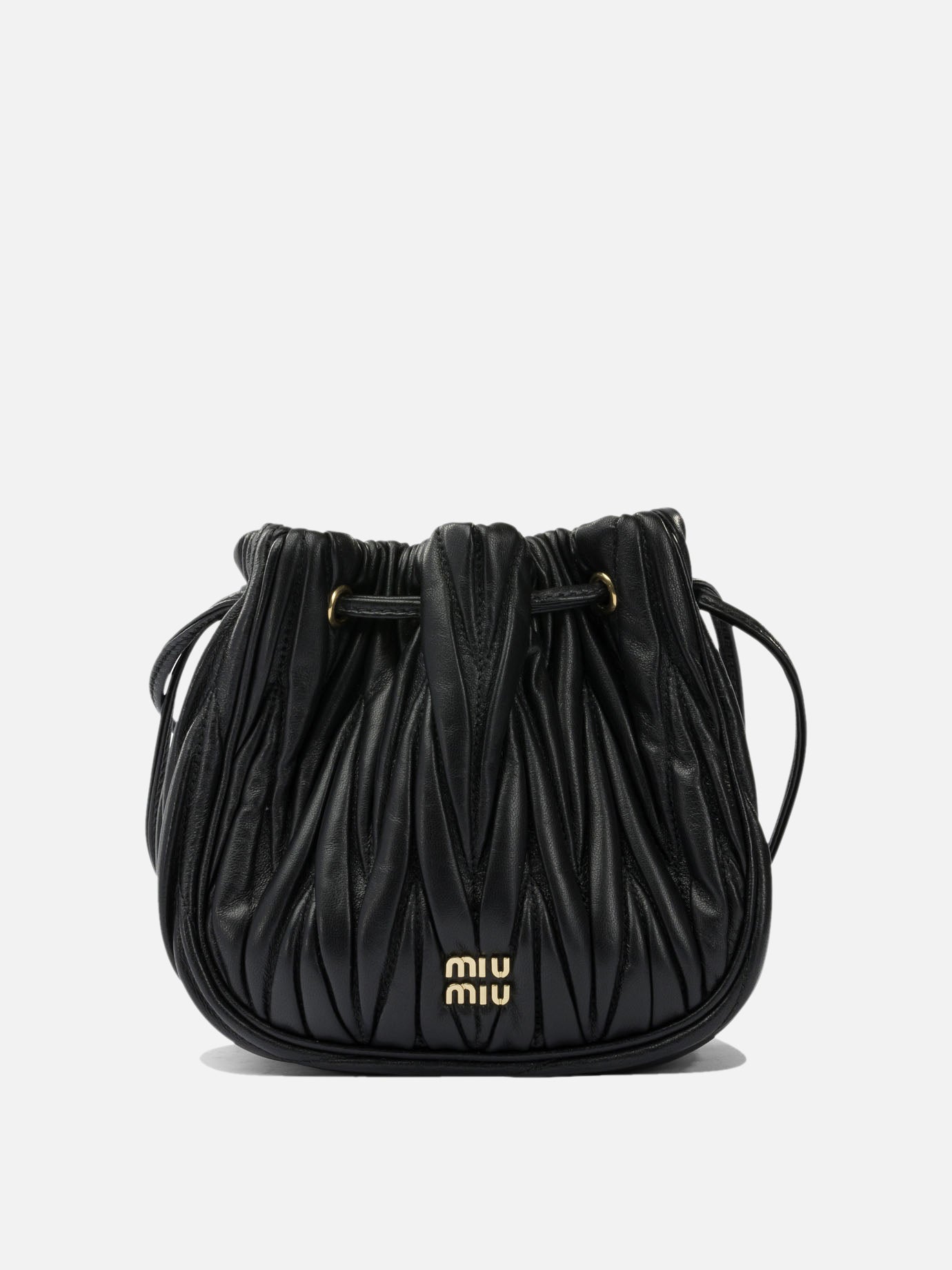 Mini bags 100% lamb leather  Black - Miu Miu Women | PDP | VIETTI Online Store | Zoom-Modal
