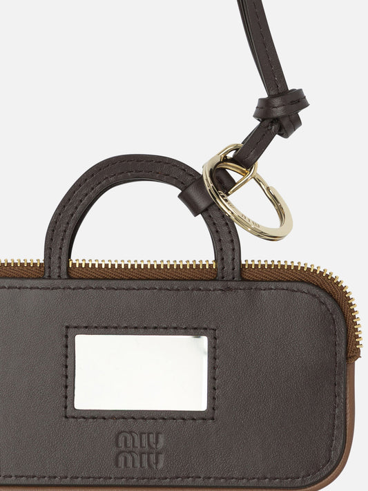 Miu Miu Trick "Arcadie" leather 25885094_UNI Brown 2