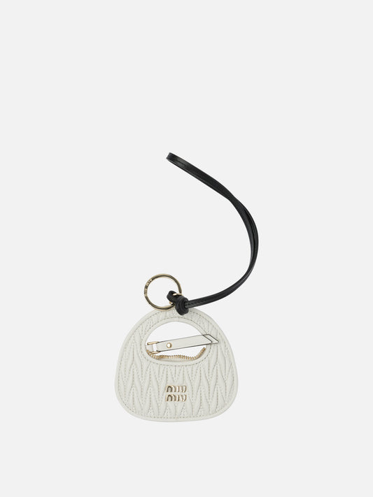 Miu Miu Trick "Wander" leather 28865571_UNI White 1