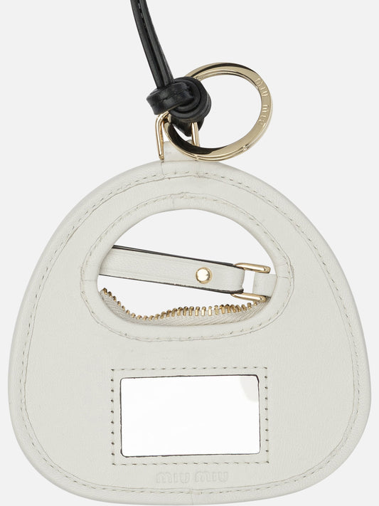 Miu Miu Trick "Wander" leather 28865571_UNI White 2