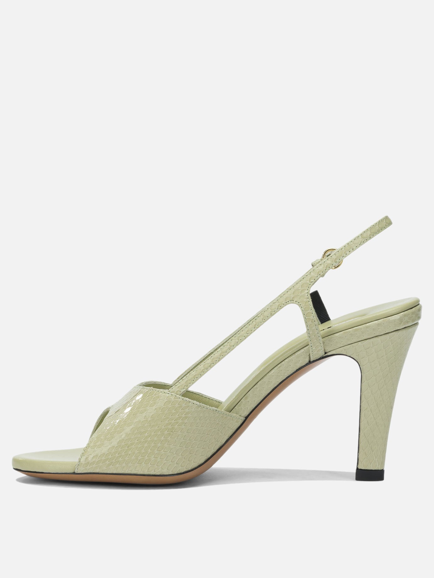 Slingbacks 100% homalopsis buccata  Green - Miu Miu Women | PDP | VIETTI Online Store | Zoom-Modal_3
