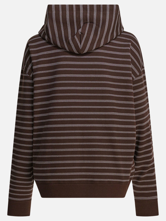 Full zip sweatshirts Striped  Brown - Miu Miu Women | PLP | VIETTI Online Store | 2
