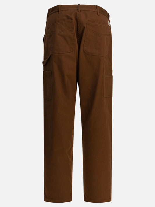 Cargo & parachute trousers Solid colour  Brown - Moncler Men | PLP | VIETTI Online Store | 2
