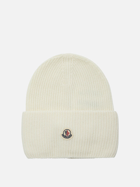 Beanies Logo  White - Moncler Women | PLP | VIETTI Online Store 
