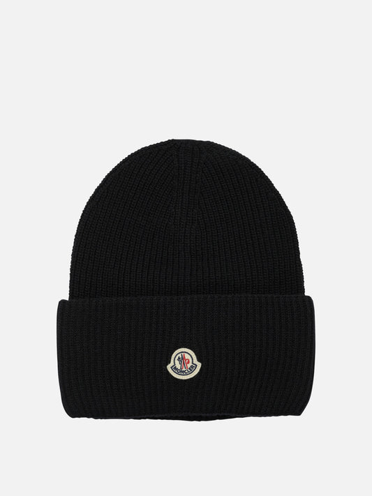 Beanies Logo  Black - Moncler Women | PLP | VIETTI Online Store 
