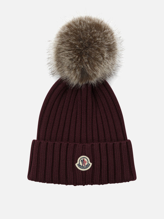 Beanies Logo  Brown - Moncler Women | PLP | VIETTI Online Store 
