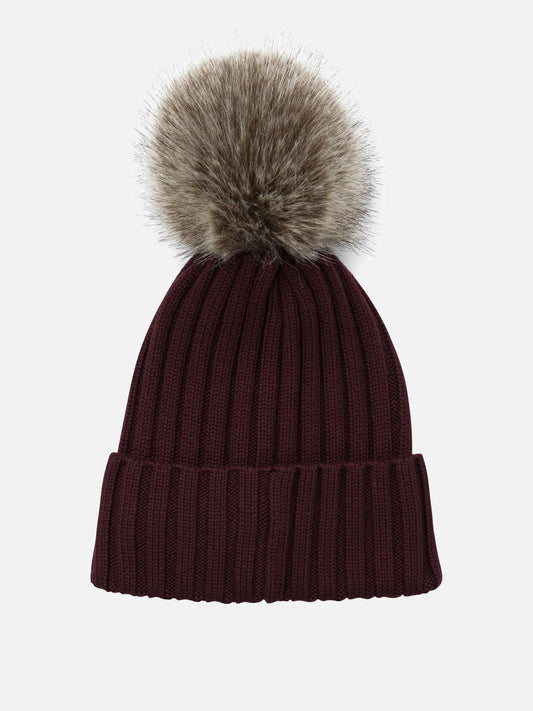Beanies Logo  Brown - Moncler Women | PLP | VIETTI Online Store | 2
