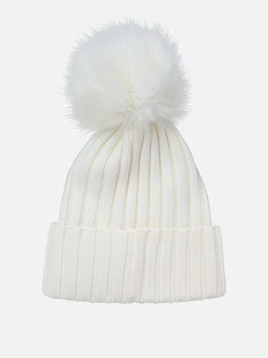 Beanies Logo  White - Moncler Women | PLP | VIETTI Online Store | 2
