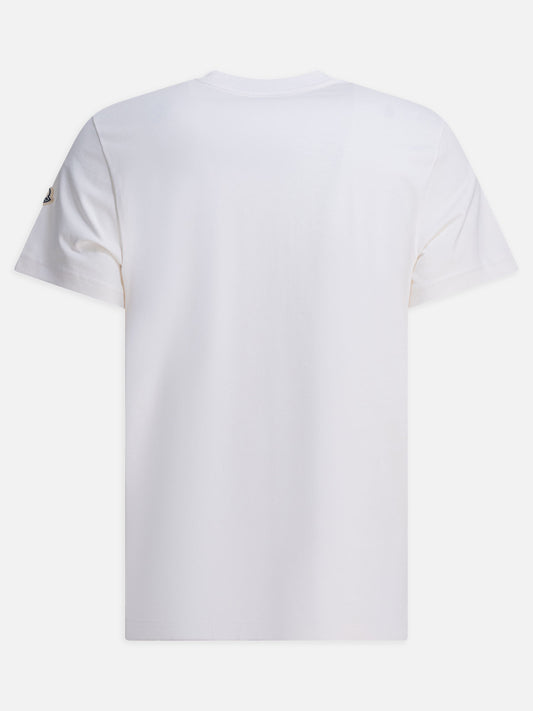Crewneck t-shirts Logo  White - Moncler Men | PLP | VIETTI Online Store | 2
