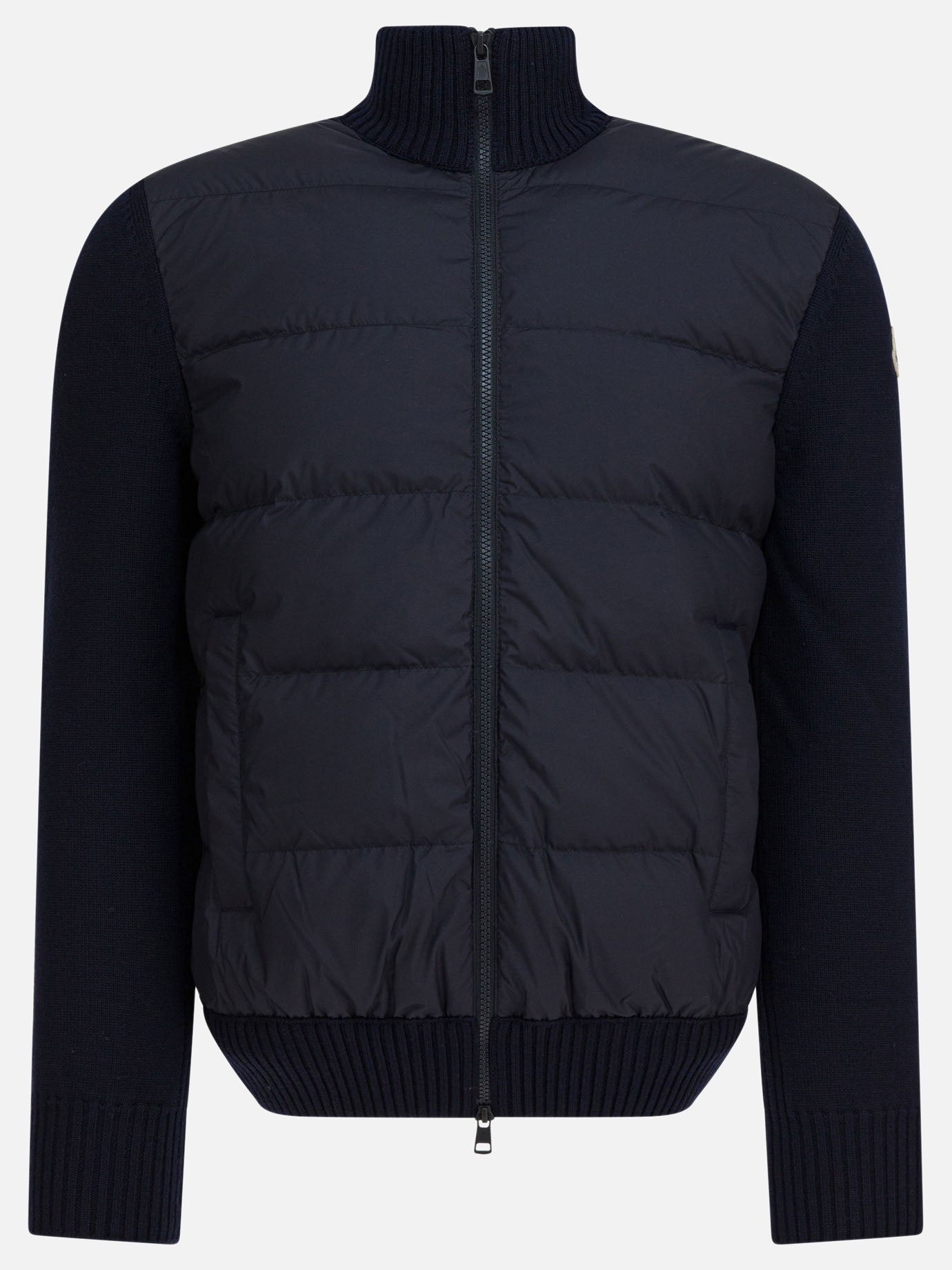 Down jackets Logo  Blue - Moncler Men | PDP | VIETTI Online Store | thumbnail