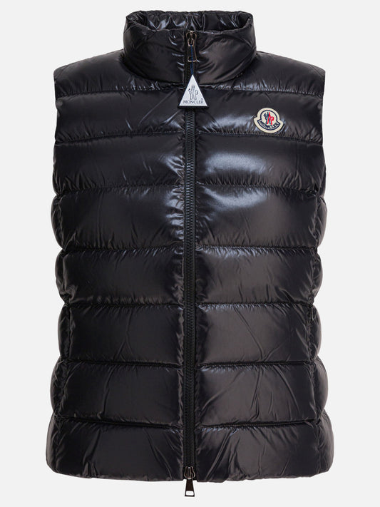 Vest jackets Logo  Black - Moncler Women | PLP | VIETTI Online Store 
