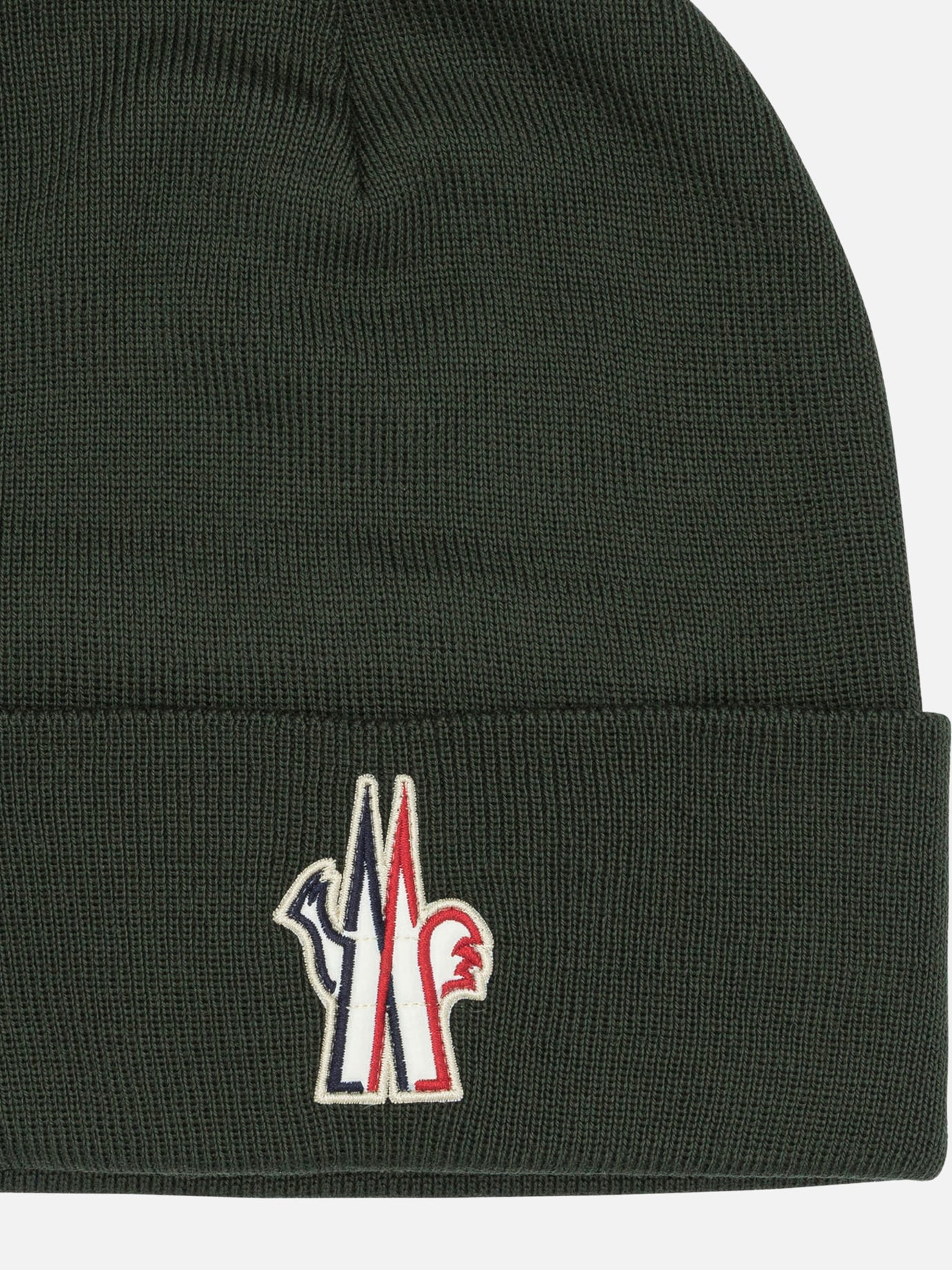 Beanies Logo  Green - Moncler Grenoble Men | PDP | VIETTI Online Store | thumbnail_3