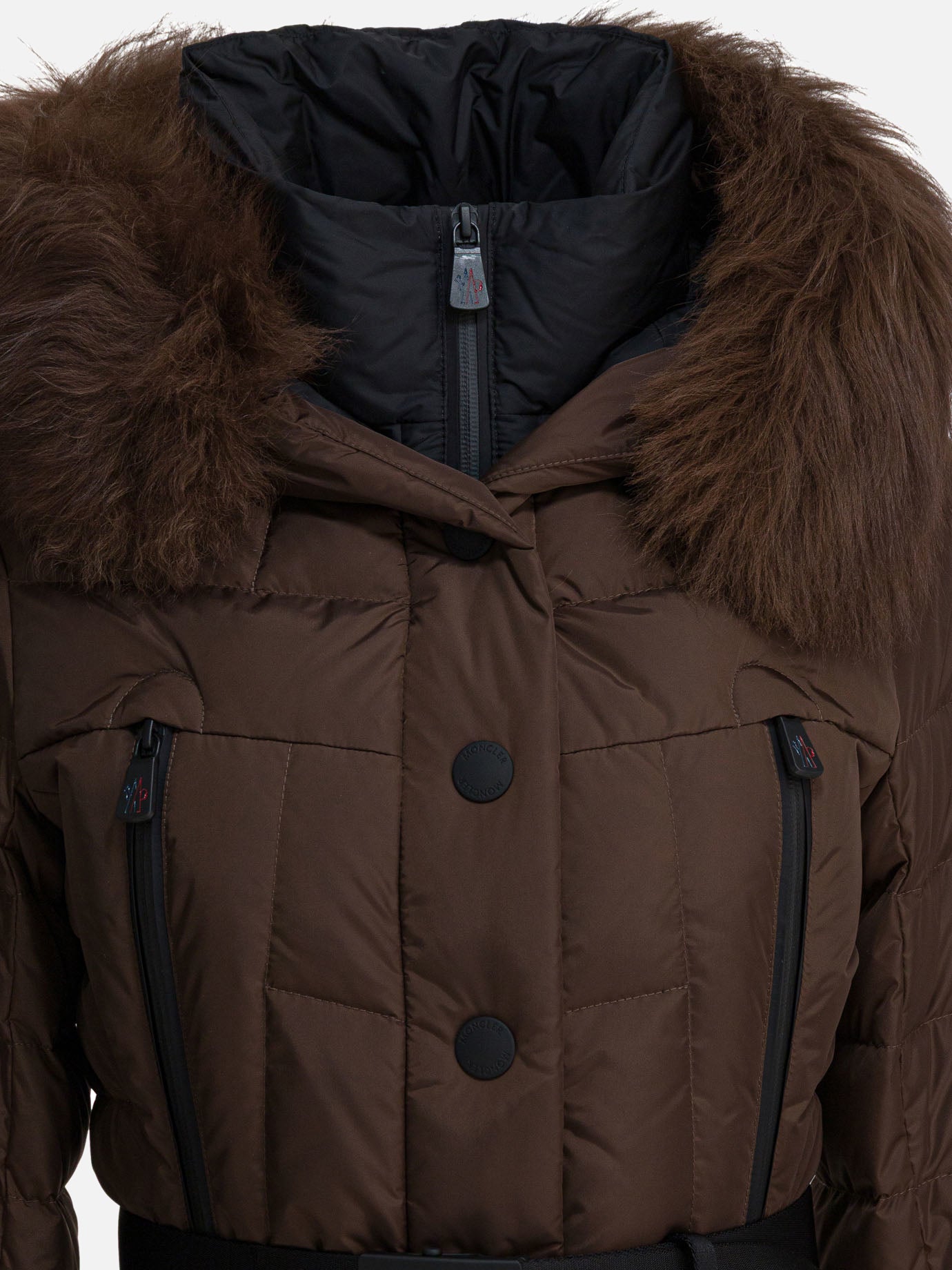 Down jackets Logo  Brown - Moncler Grenoble Women | PDP | VIETTI Online Store | thumbnail_3