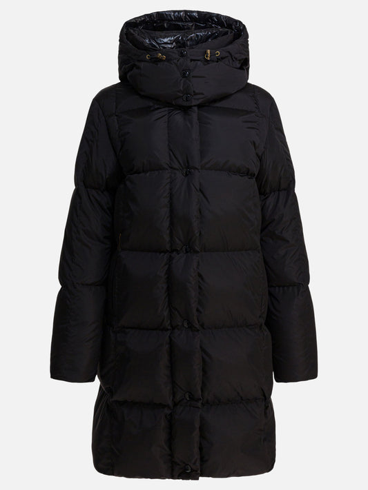 Down coats Logo  Black - Moncler Women | PLP | VIETTI Online Store 
