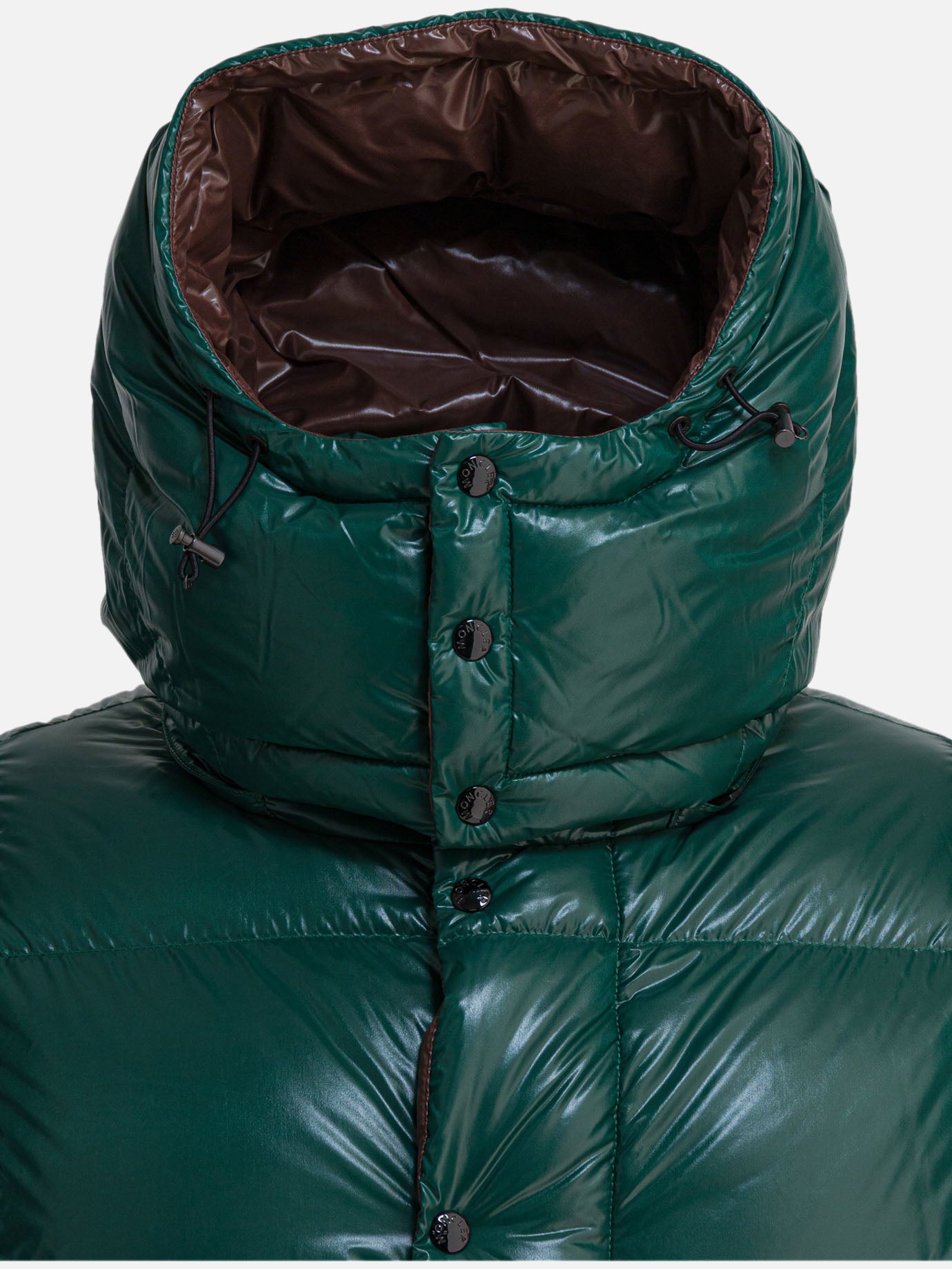 Down jackets Solid colour  Green - Moncler Men | PDP | VIETTI Online Store | Zoom-Modal_3
