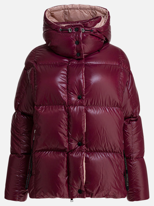 Down jackets Logo  Bordeaux - Moncler Women | PDP | VIETTI Online Store 
